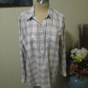 BLUE MOUNTAINS TOP BLOUSE SIZE XL